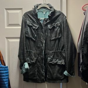 Free People cargo jacket. L
